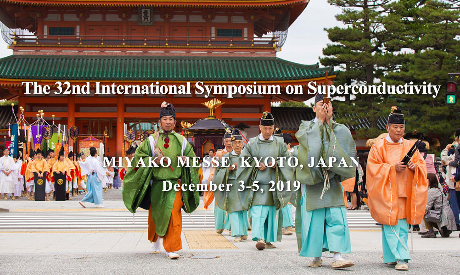 The 32nd International Symposium on Superconductivity (ISS2019)